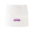 MI003 Colore Italiano Grembiule corto senza tasche 65% poliestere 35% cotone 195gr Thumbnail