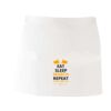 MI003 Colore Italiano Grembiule corto senza tasche 65% poliestere 35% cotone 195gr Thumbnail