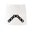 MI003 Colore Italiano Grembiule corto senza tasche 65% poliestere 35% cotone 195gr Thumbnail