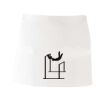 MI003 Colore Italiano Grembiule corto senza tasche 65% poliestere 35% cotone 195gr Thumbnail