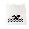 MI003 Colore Italiano Grembiule corto senza tasche 65% poliestere 35% cotone 195gr Thumbnail
