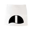 MI003 Colore Italiano Grembiule corto senza tasche 65% poliestere 35% cotone 195gr Thumbnail