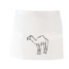 MI003 Colore Italiano Grembiule corto senza tasche 65% poliestere 35% cotone 195gr Thumbnail