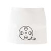 MI003 Colore Italiano Grembiule corto senza tasche 65% poliestere 35% cotone 195gr Thumbnail