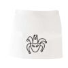 MI003 Colore Italiano Grembiule corto senza tasche 65% poliestere 35% cotone 195gr Thumbnail