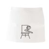 MI003 Colore Italiano Grembiule corto senza tasche 65% poliestere 35% cotone 195gr Thumbnail