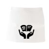 MI003 Colore Italiano Grembiule corto senza tasche 65% poliestere 35% cotone 195gr Thumbnail