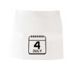 MI003 Colore Italiano Grembiule corto senza tasche 65% poliestere 35% cotone 195gr Thumbnail