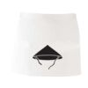 MI003 Colore Italiano Grembiule corto senza tasche 65% poliestere 35% cotone 195gr Thumbnail