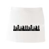 MI003 Colore Italiano Grembiule corto senza tasche 65% poliestere 35% cotone 195gr Thumbnail