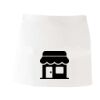MI003 Colore Italiano Grembiule corto senza tasche 65% poliestere 35% cotone 195gr Thumbnail