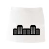 MI003 Colore Italiano Grembiule corto senza tasche 65% poliestere 35% cotone 195gr Thumbnail