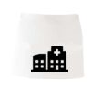 MI003 Colore Italiano Grembiule corto senza tasche 65% poliestere 35% cotone 195gr Thumbnail
