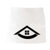 MI003 Colore Italiano Grembiule corto senza tasche 65% poliestere 35% cotone 195gr Thumbnail