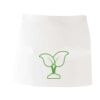 MI003 Colore Italiano Grembiule corto senza tasche 65% poliestere 35% cotone 195gr Thumbnail