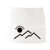 MI003 Colore Italiano Grembiule corto senza tasche 65% poliestere 35% cotone 195gr Thumbnail