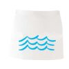 MI003 Colore Italiano Grembiule corto senza tasche 65% poliestere 35% cotone 195gr Thumbnail