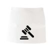MI003 Colore Italiano Grembiule corto senza tasche 65% poliestere 35% cotone 195gr Thumbnail