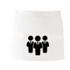 MI003 Colore Italiano Grembiule corto senza tasche 65% poliestere 35% cotone 195gr Thumbnail