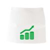 MI003 Colore Italiano Grembiule corto senza tasche 65% poliestere 35% cotone 195gr Thumbnail