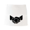 MI003 Colore Italiano Grembiule corto senza tasche 65% poliestere 35% cotone 195gr Thumbnail