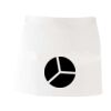 MI003 Colore Italiano Grembiule corto senza tasche 65% poliestere 35% cotone 195gr Thumbnail