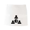 MI003 Colore Italiano Grembiule corto senza tasche 65% poliestere 35% cotone 195gr Thumbnail