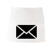 MI003 Colore Italiano Grembiule corto senza tasche 65% poliestere 35% cotone 195gr Thumbnail