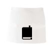 MI003 Colore Italiano Grembiule corto senza tasche 65% poliestere 35% cotone 195gr Thumbnail