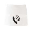 MI003 Colore Italiano Grembiule corto senza tasche 65% poliestere 35% cotone 195gr Thumbnail