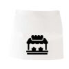 MI003 Colore Italiano Grembiule corto senza tasche 65% poliestere 35% cotone 195gr Thumbnail