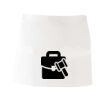 MI003 Colore Italiano Grembiule corto senza tasche 65% poliestere 35% cotone 195gr Thumbnail