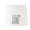 MI003 Colore Italiano Grembiule corto senza tasche 65% poliestere 35% cotone 195gr Thumbnail