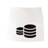MI003 Colore Italiano Grembiule corto senza tasche 65% poliestere 35% cotone 195gr Thumbnail