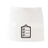 MI003 Colore Italiano Grembiule corto senza tasche 65% poliestere 35% cotone 195gr Thumbnail