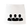 MI003 Colore Italiano Grembiule corto senza tasche 65% poliestere 35% cotone 195gr Thumbnail