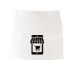 MI003 Colore Italiano Grembiule corto senza tasche 65% poliestere 35% cotone 195gr Thumbnail
