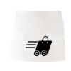 MI003 Colore Italiano Grembiule corto senza tasche 65% poliestere 35% cotone 195gr Thumbnail