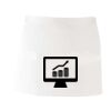 MI003 Colore Italiano Grembiule corto senza tasche 65% poliestere 35% cotone 195gr Thumbnail
