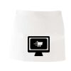 MI003 Colore Italiano Grembiule corto senza tasche 65% poliestere 35% cotone 195gr Thumbnail