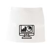 MI003 Colore Italiano Grembiule corto senza tasche 65% poliestere 35% cotone 195gr Thumbnail