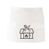 MI003 Colore Italiano Grembiule corto senza tasche 65% poliestere 35% cotone 195gr Thumbnail