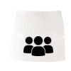MI003 Colore Italiano Grembiule corto senza tasche 65% poliestere 35% cotone 195gr Thumbnail