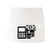 MI003 Colore Italiano Grembiule corto senza tasche 65% poliestere 35% cotone 195gr Thumbnail