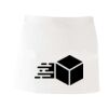 MI003 Colore Italiano Grembiule corto senza tasche 65% poliestere 35% cotone 195gr Thumbnail