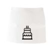MI003 Colore Italiano Grembiule corto senza tasche 65% poliestere 35% cotone 195gr Thumbnail