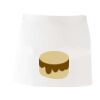 MI003 Colore Italiano Grembiule corto senza tasche 65% poliestere 35% cotone 195gr Thumbnail