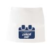 MI003 Colore Italiano Grembiule corto senza tasche 65% poliestere 35% cotone 195gr Thumbnail