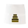 MI003 Colore Italiano Grembiule corto senza tasche 65% poliestere 35% cotone 195gr Thumbnail