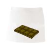 MI003 Colore Italiano Grembiule corto senza tasche 65% poliestere 35% cotone 195gr Thumbnail